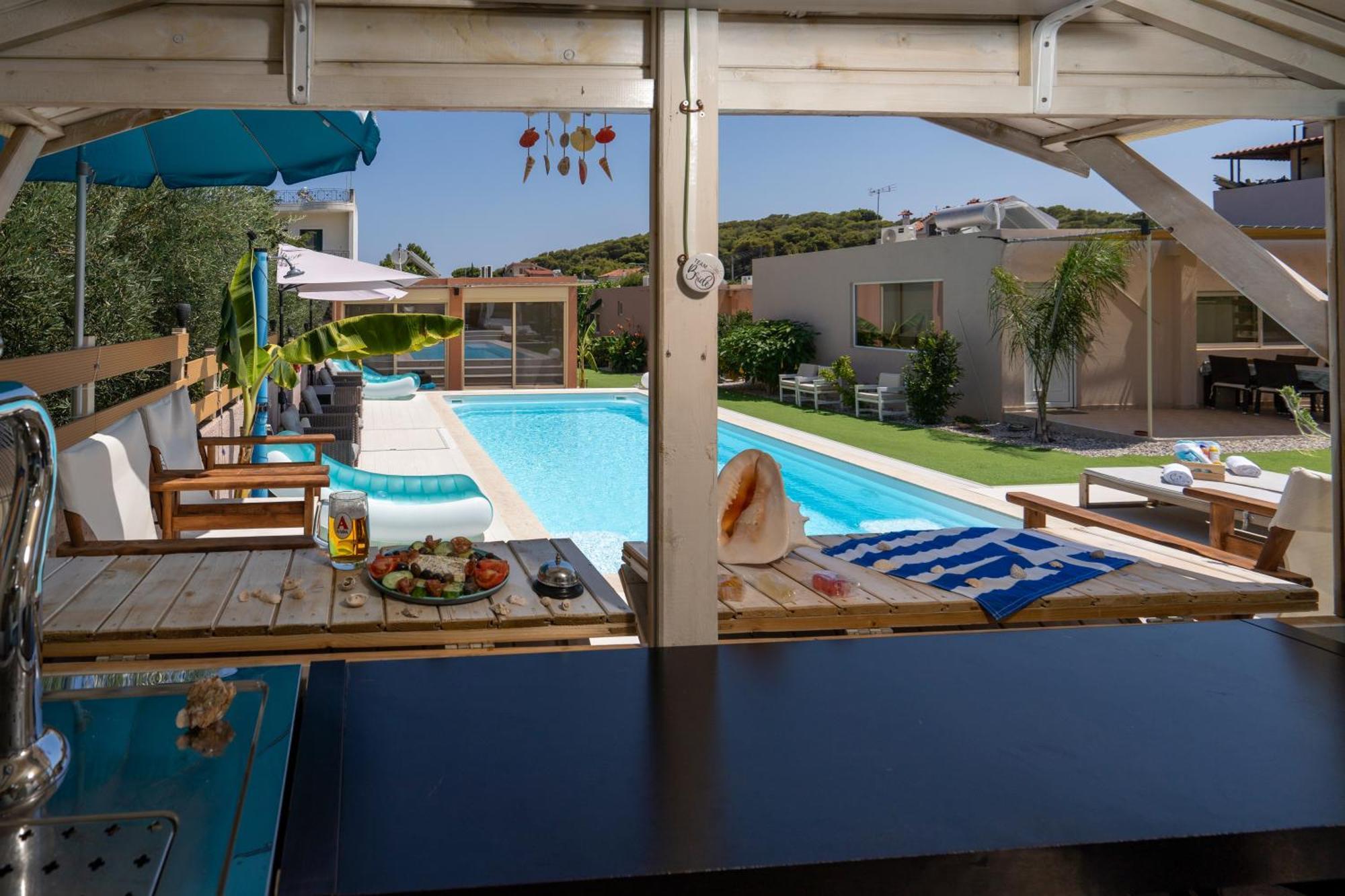 Modular Bungalows With Heated Pool Artemis Greece Екстер'єр фото