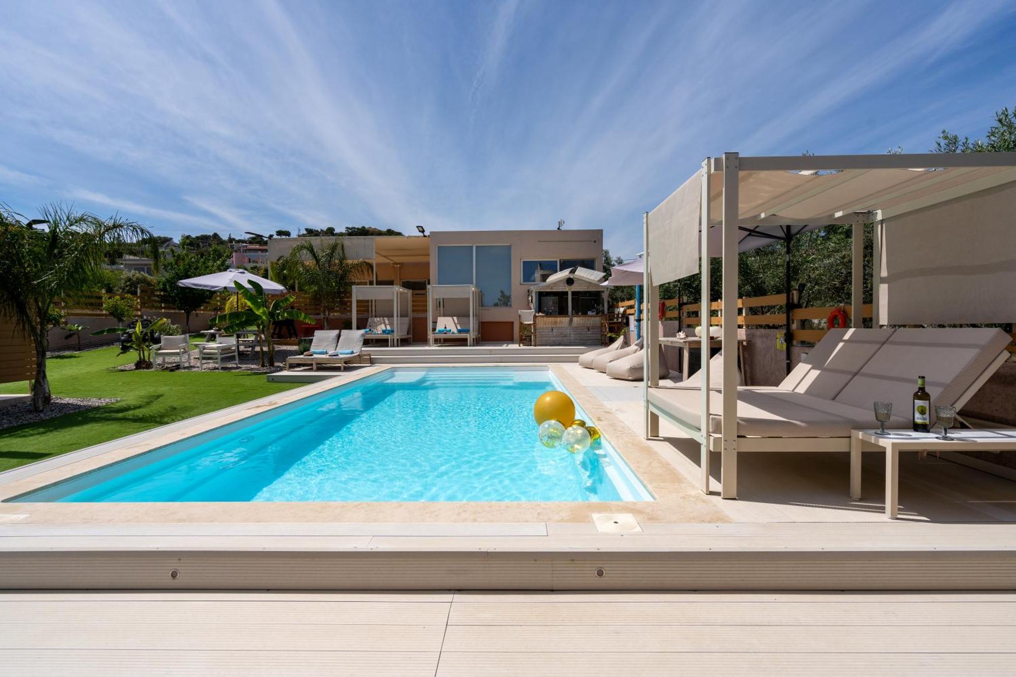 Modular Bungalows With Heated Pool Artemis Greece Екстер'єр фото